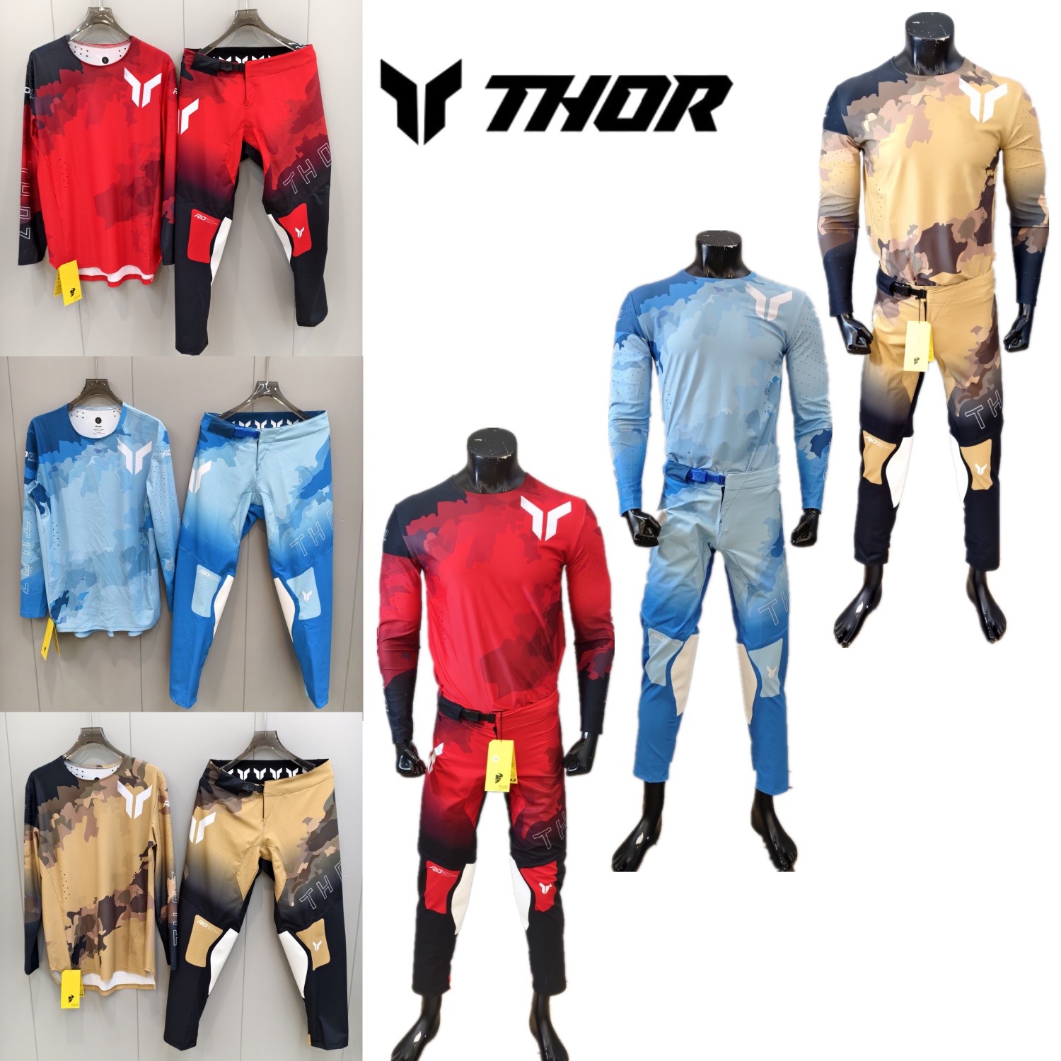 Motorcycle Gear Outfit - 토르 모토크로스 기어 세트 MX 오프로드