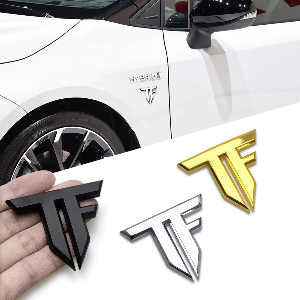 1개 3D 메탈 TF 엠블럼 배지 자동차 데칼 크롬 스 - Motorcycle Gear Logo 리뷰 및 가격