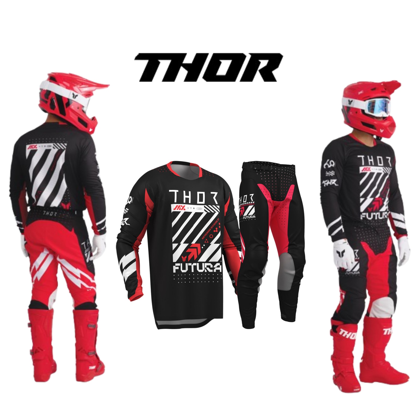 모토크로스 기어 세트 탑 오프로드 Mx 콤보 THOR  - Motorcycle Gear Outfit 리뷰 및 가격